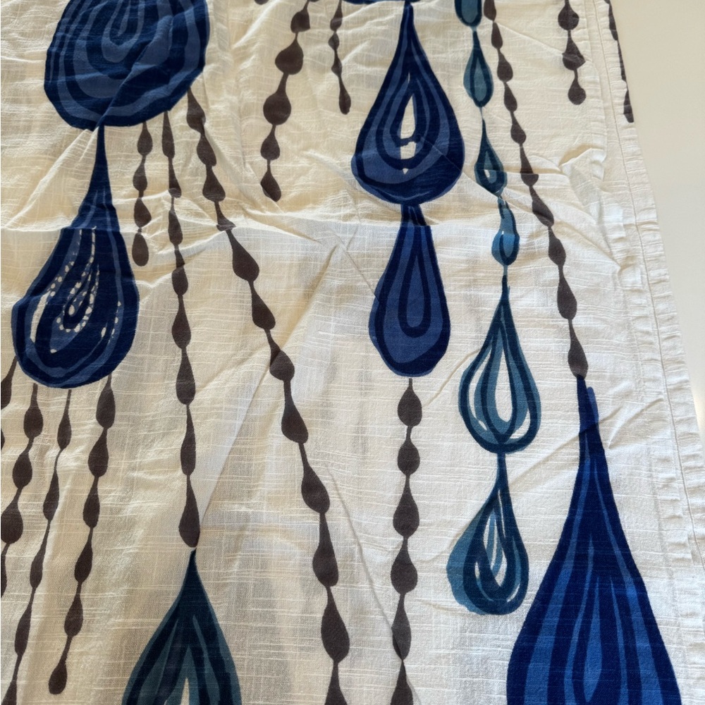 Anthropologie discontinued Jardin Des Plantes Shower Curtain